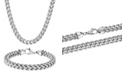 Macy's Men's Curb Link Bracelet and Necklace Set
